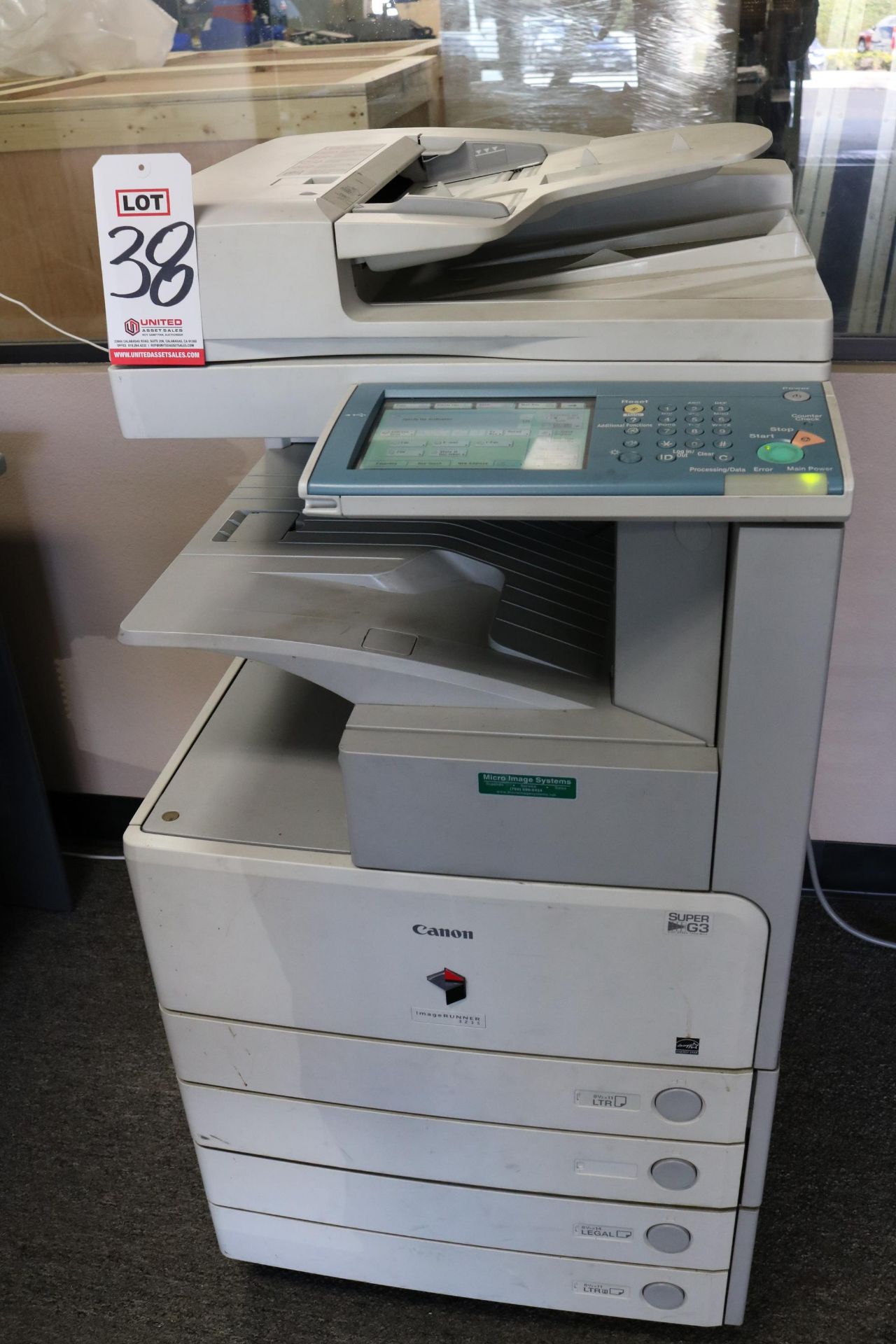 CANON IMAGE RUNNER 3235 COPIER