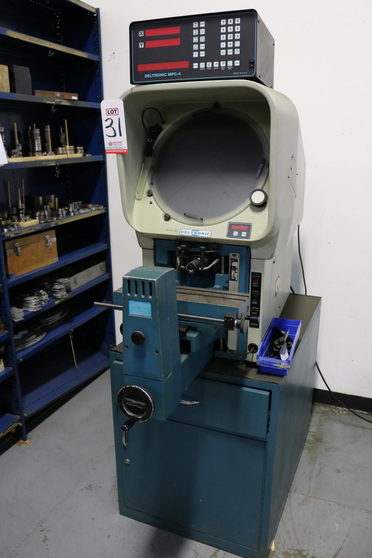 DELTRONIC DH14 OPTICAL COMPARATOR