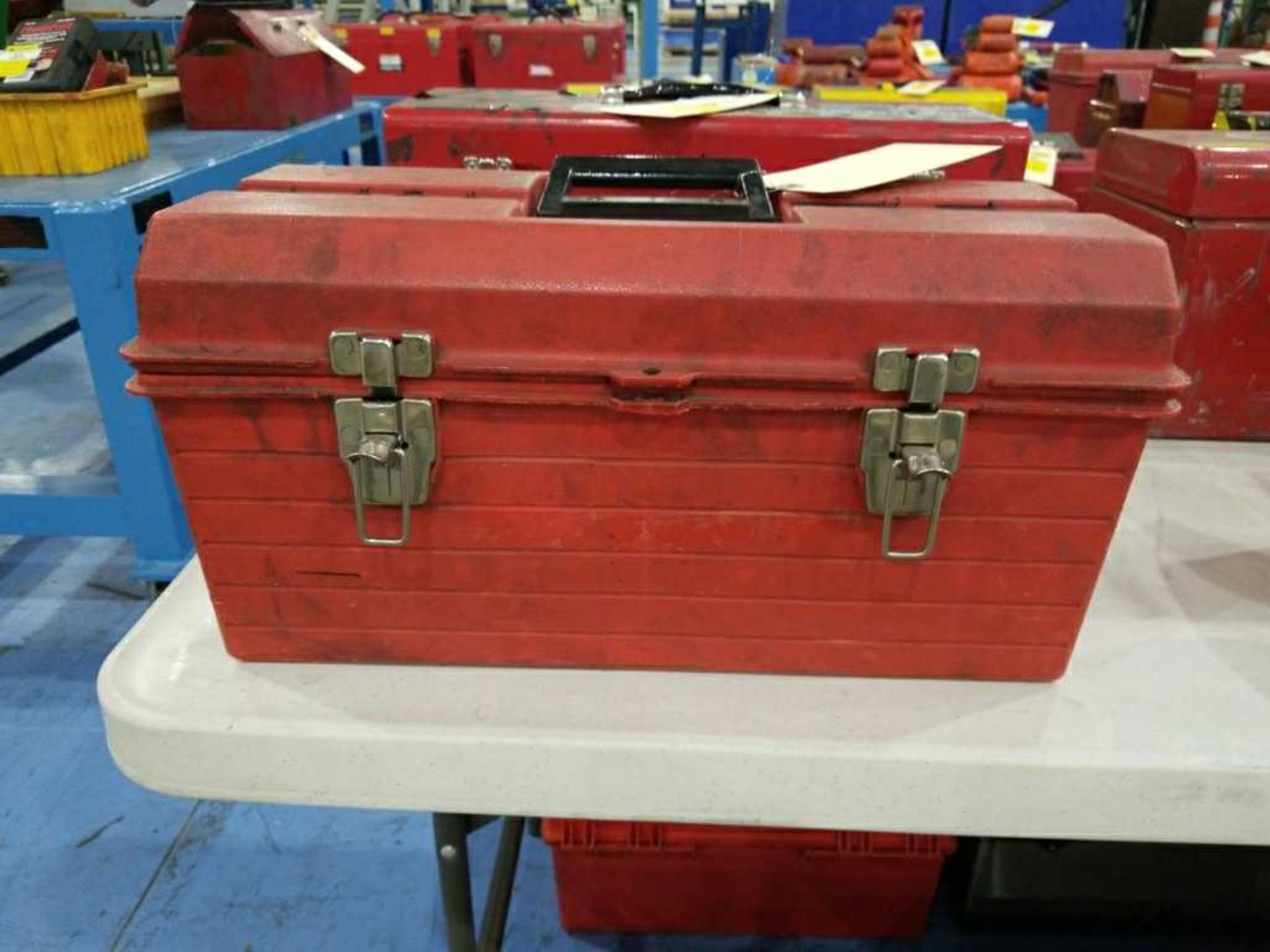Red Toolbox w/Tools (plastic)