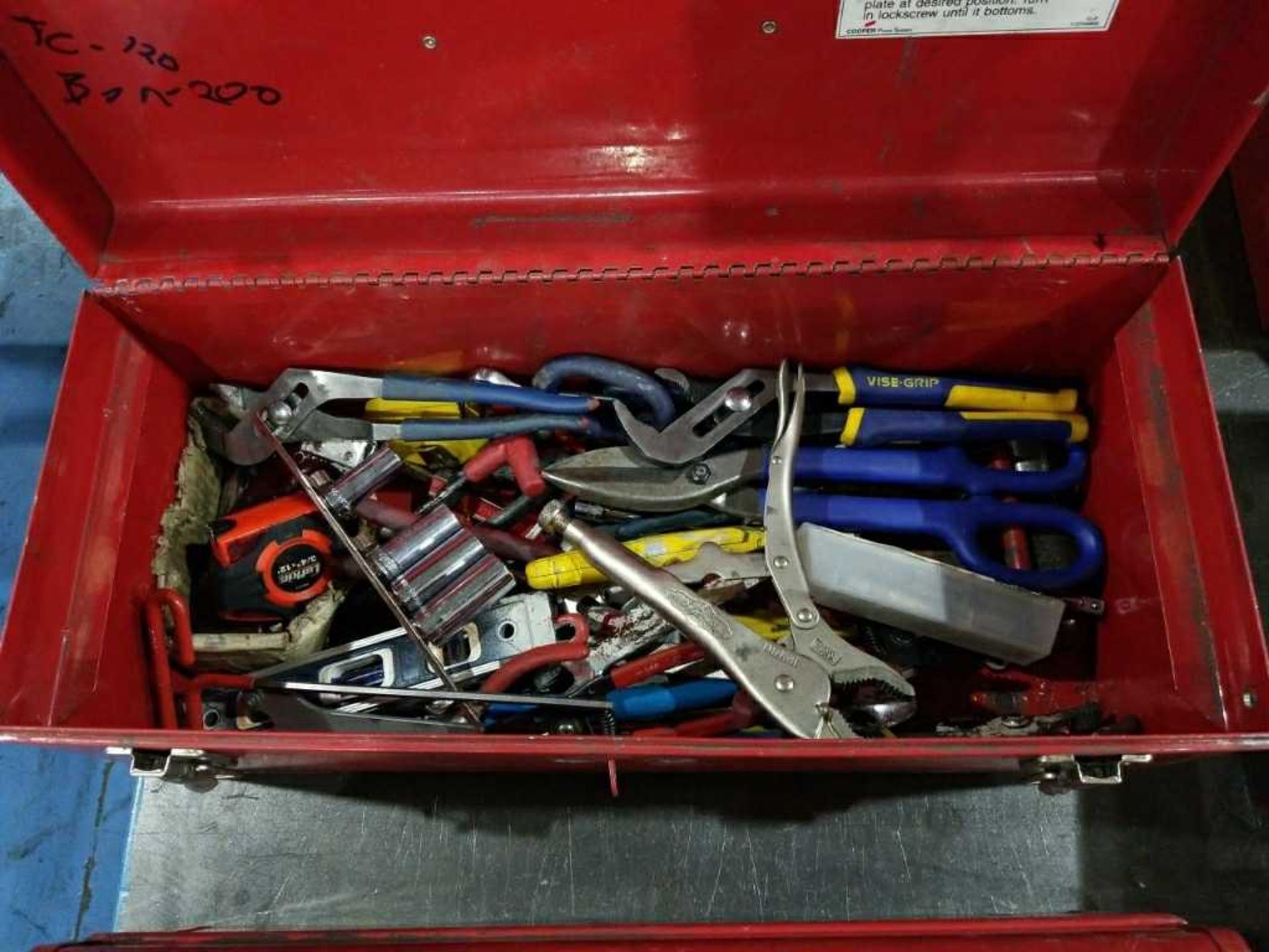 Craftsman Toolbox w/Tools - Image 5 of 6