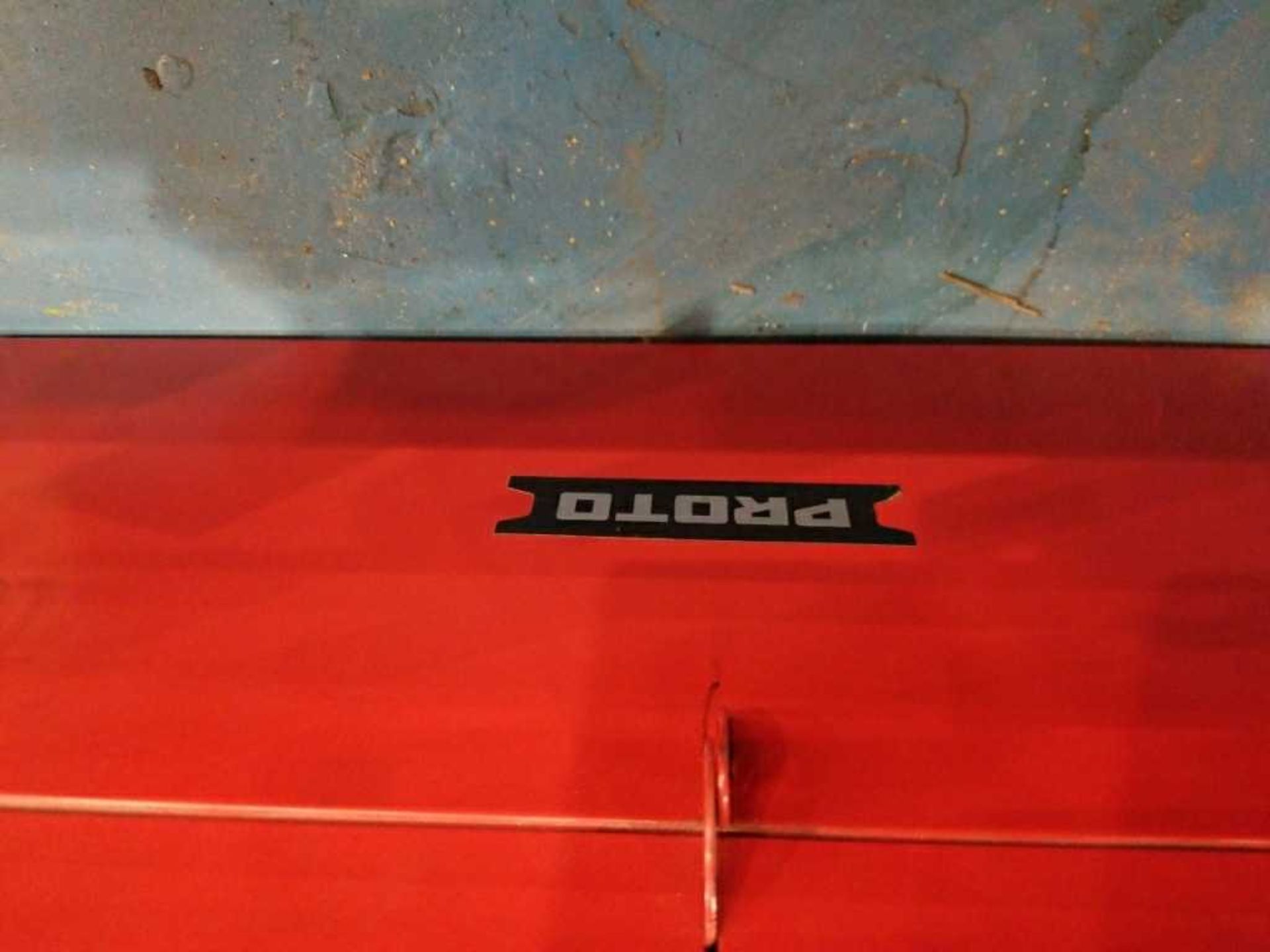 Proto Red Toolbox with Tools & Parts - Bild 2 aus 6