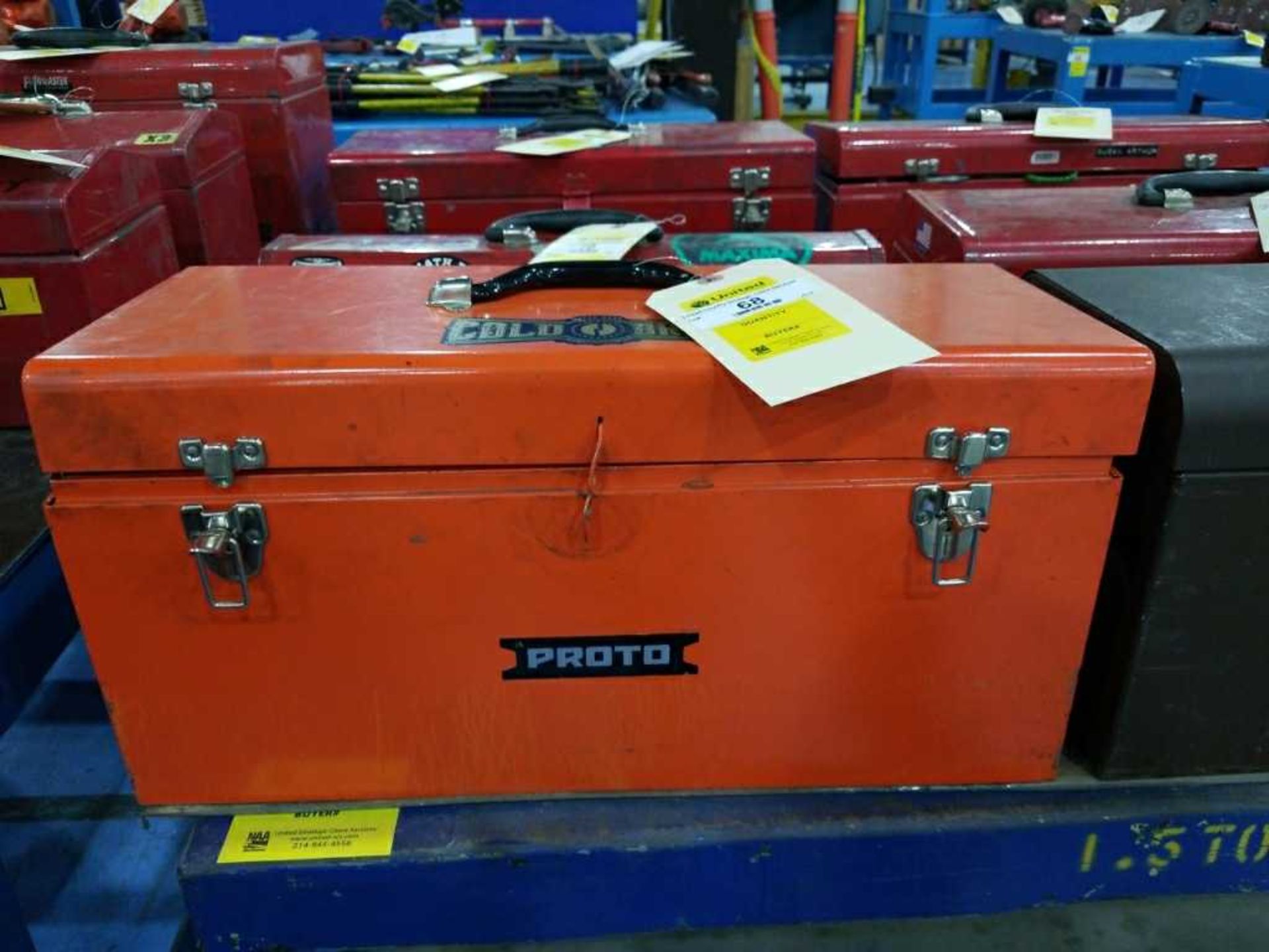 Proto Orange Toolbox w/Tools