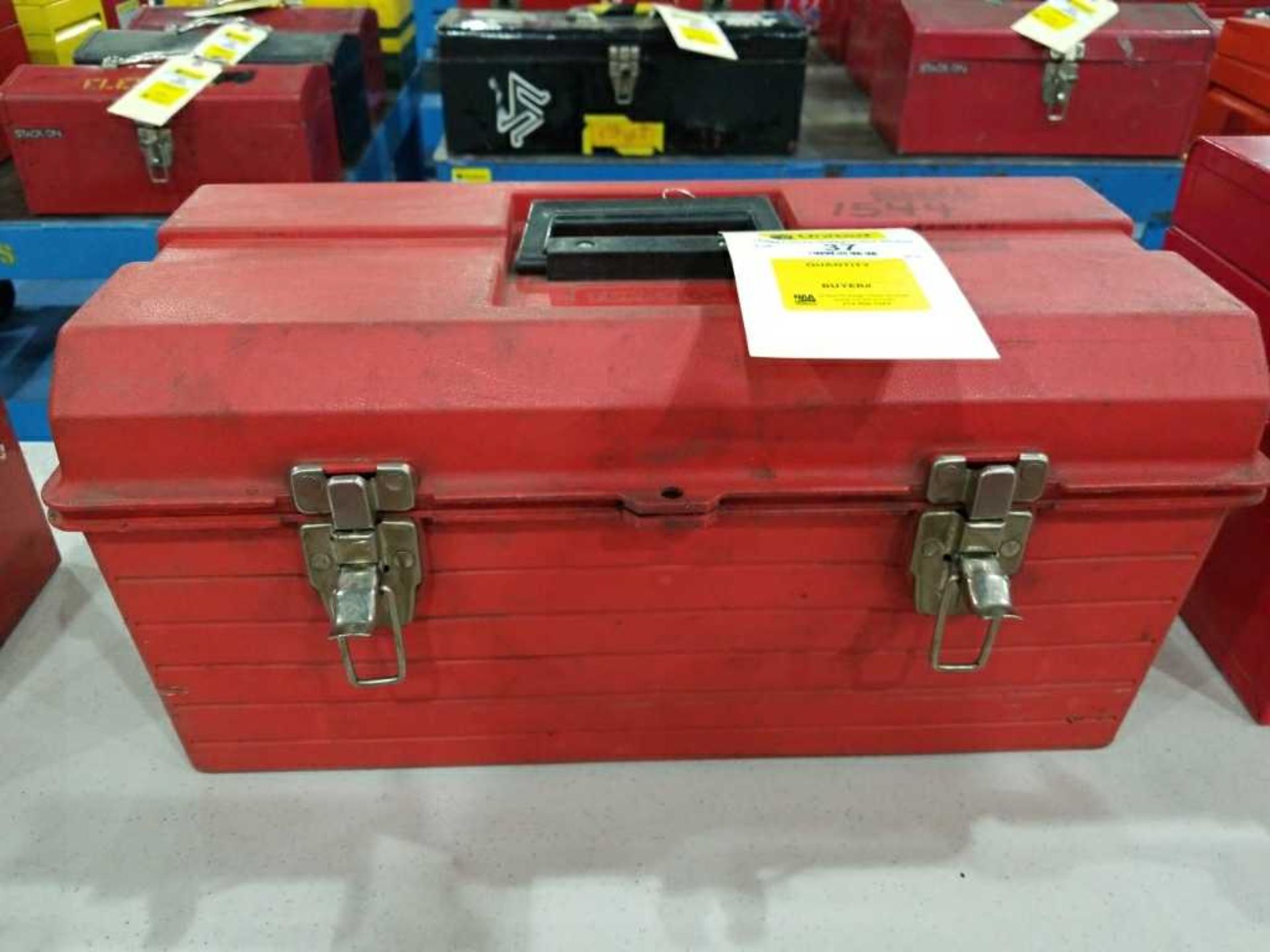 Red Toolbox w/Tools (plastic)