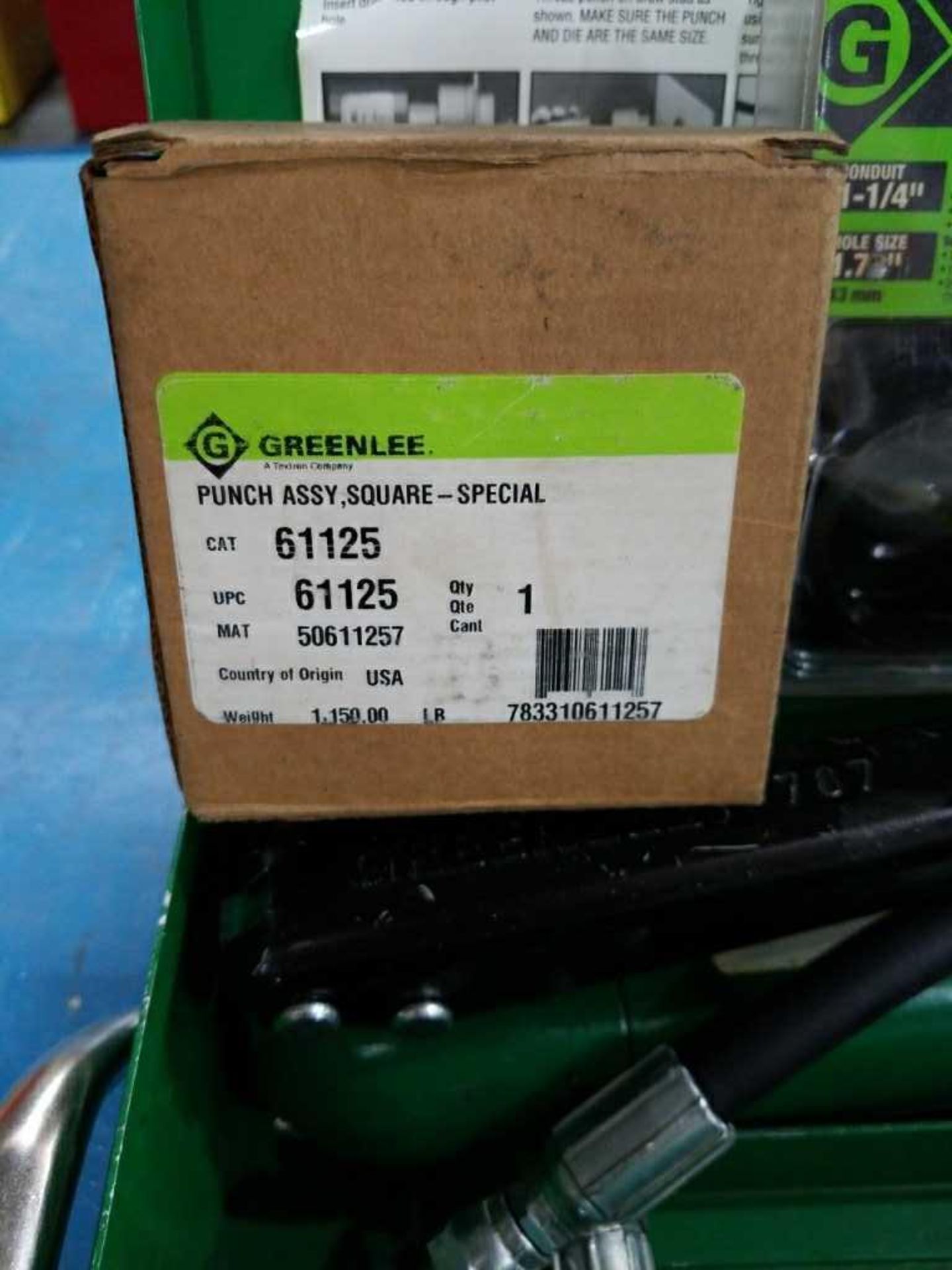 Greenlee 7506 HD Slug Splitter hyd. Knockout punch set - Image 4 of 8