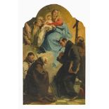 Tiepolo, Giovanni Battista 1696 Venedig - 1770 Madrid - und Werkstatt Die Madonna in den Wolken. Um