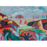 Jawlensky, Andreas 1902 Ansbaki bei Preli/Lettland - 1984 Barga/Toskana Ohne Titel. 1923. Öl auf