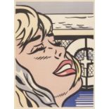 Lichtenstein, Roy New York 1923 - 1997 Shipboard girl. 1965. Farbige Offsetlithografie auf Velin. 66