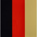 Richter, Gerhard 1932 Dresden Schwarz - Rot - Gold IV. 2015. Siebdruck hinter Floatglas auf