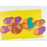 Warhol, Andy 1928 Pittsburgh - 1987 New York Peaches. 1979. Farbserigrafie auf Lenox