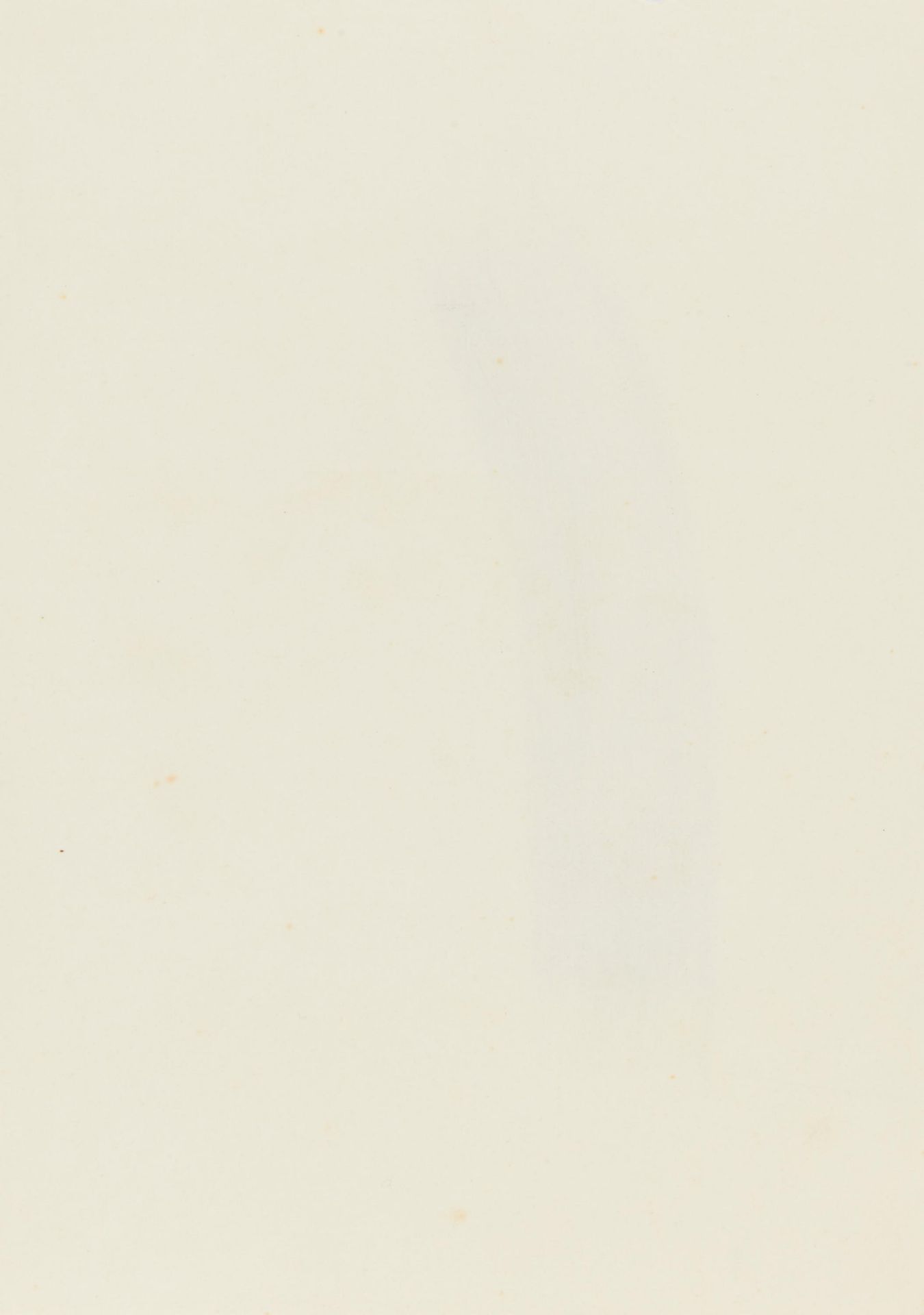 Beuys, Joseph 1921 Krefeld - 1986 Düsseldorf Ohne Titel. 1953/55. Frottage auf Papier. 29,7 x - Image 2 of 2
