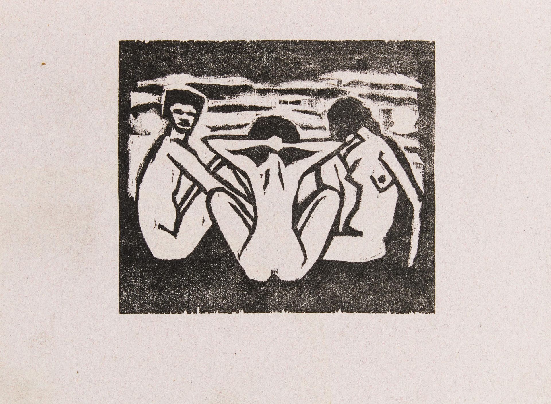 Mappenwerk Ausstellung von Künstlergruppe Brücke. 1912. Heft zur Ausstellung im Kunstsalon Fritz - Image 3 of 20