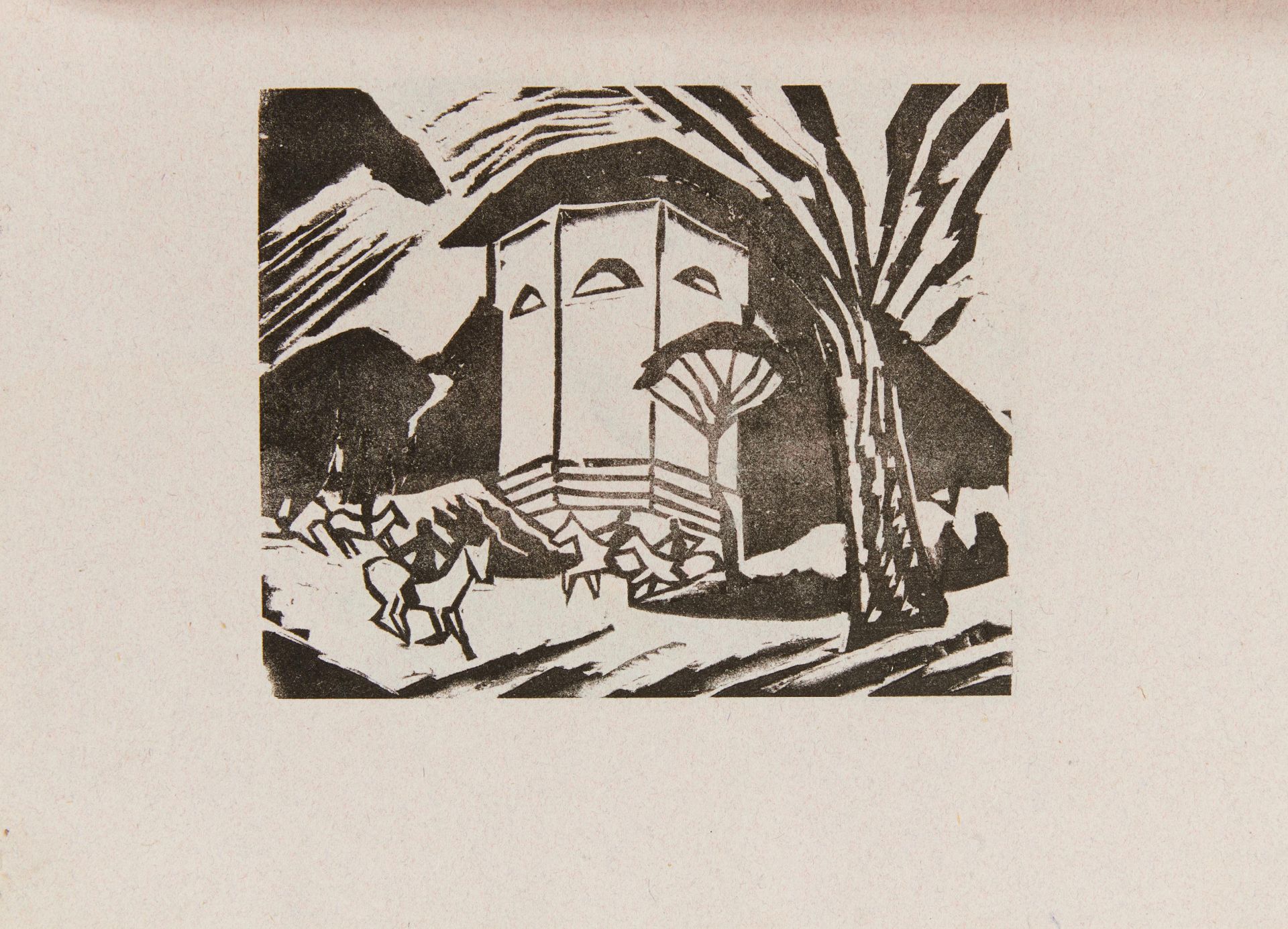 Mappenwerk Ausstellung von Künstlergruppe Brücke. 1912. Heft zur Ausstellung im Kunstsalon Fritz - Image 13 of 20