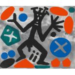 Penck, AR (Ralf Winkler) 1939 Dresden - 2017 Zürich Island Saga - tanzender Troll. 1997. Acryl auf