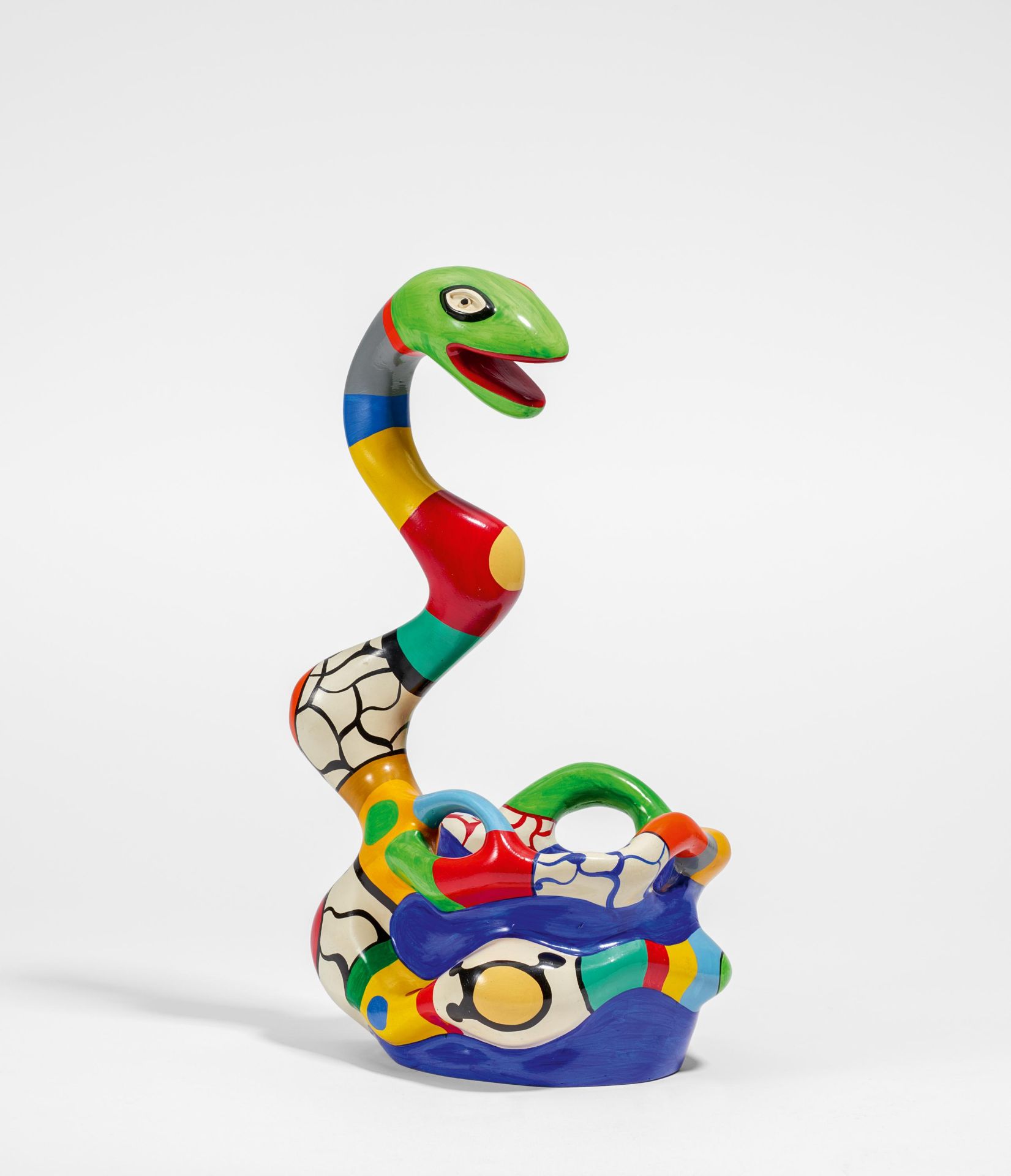 Saint Phalle, Niki de 1930 Neuilly-sur-Seine - 2002 San Diego/Kalifornien Serpent vase. 1986.