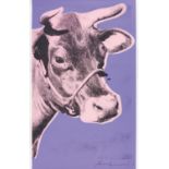 Warhol, Andy 1928 Pittsburgh - 1987 New York Cow. Seattle Edition. 1976. Farbserigrafie auf