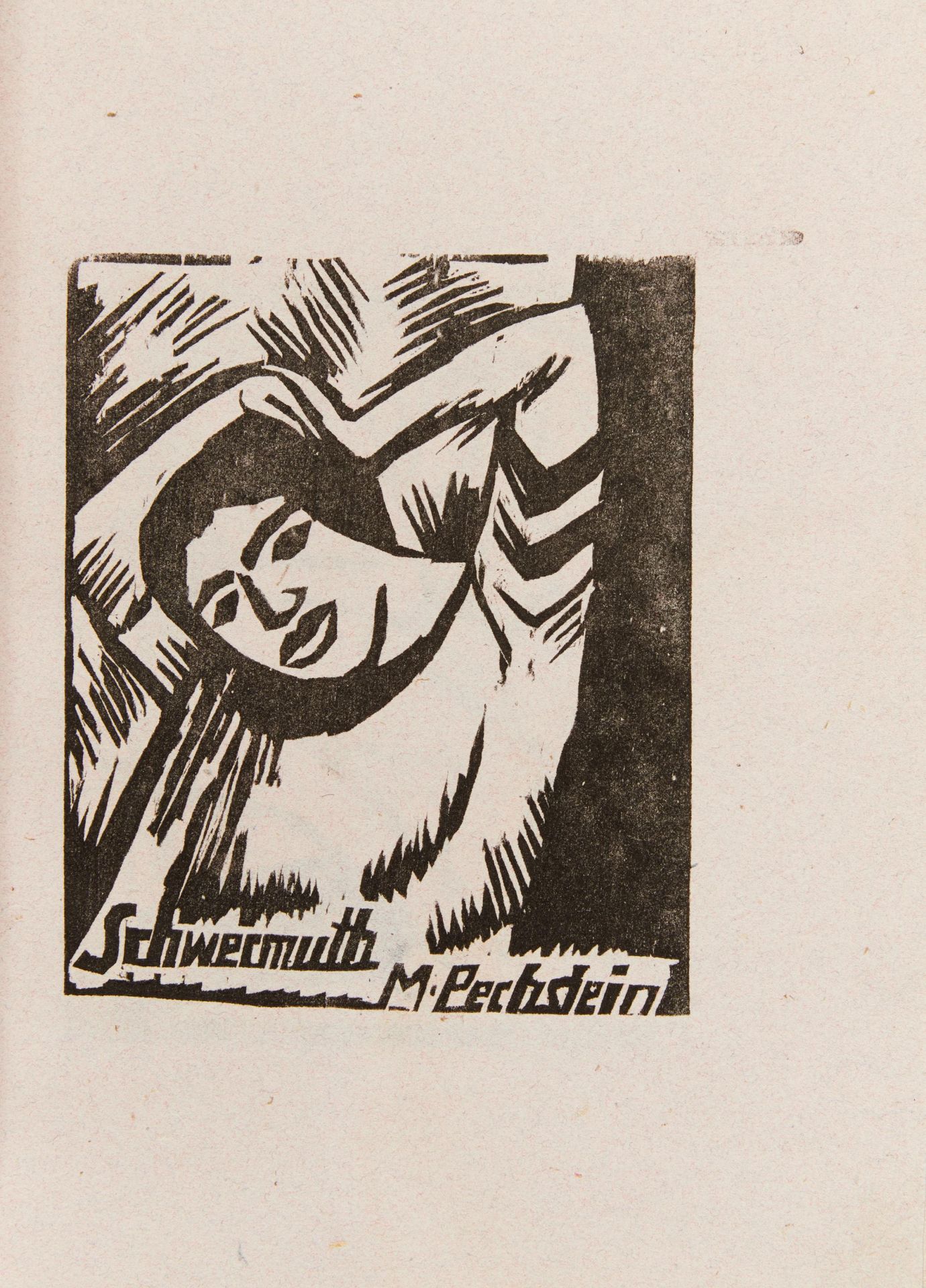 Mappenwerk Ausstellung von Künstlergruppe Brücke. 1912. Heft zur Ausstellung im Kunstsalon Fritz - Image 7 of 20