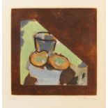 Braque, Georges 1881 Argenteuil - 1963 Paris nach Nature Morte oblique. Farbradierung auf Papier.