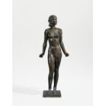 Klimsch, Fritz1870 Frankfurt a. M. - 1960 SaigJugend. 1940/41 (Entwurf). Bronze, schwarz