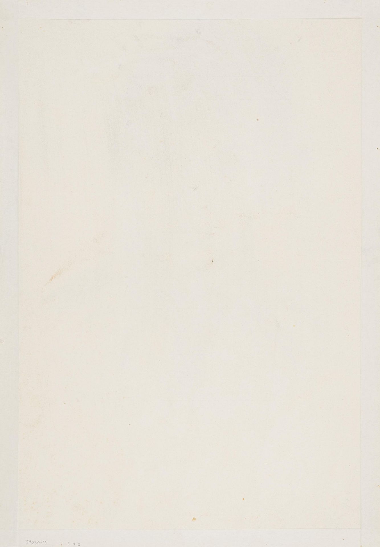 Räderscheidt, AntonKöln 1892 - 1970Porträt eines Jungen. 1952. Kohlezeichnung auf Hahnemühle ( - Bild 2 aus 2