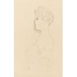 Klimt, Gustav1862 Baumgarten - 1918 WiennachFünfundzwanzig Handzeichnungen. 1919. Kassette mit 25