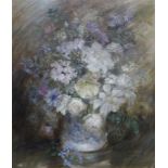 John Brinkworth (1920-) doek, 60 x 50, bloemstilleven, gesigneerd r.o. nov. 69