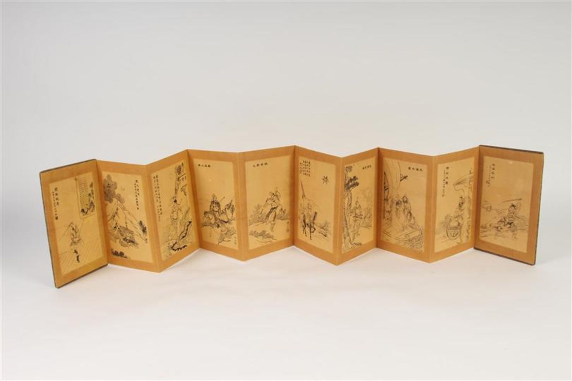 Drie Chinese prentenboekjes. HxB: 21 x 13 en 23 x 16.5 cm. - Bild 3 aus 4