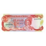 Belize. Dollars. Bankbiljet. 1989. - UNC. (Pick. 47). Lot 1 notes. - UNC. Belize. Dollars.