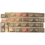 Cuba. Pesos. Bankbiljet. 1961-1991. - UNC. (Pick. Diverse Specimen). Lot 66 notes. - UNC. Cuba.