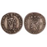 1 Gulden Gelderland 1738. Zeer Fraai -. CNM 2.17.154. Delm. 1178. 1 Gulden Gelderland 1738. Zeer