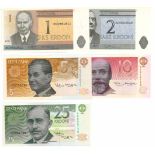 Estonia. Krooni. Bankbiljet. 1991-1992. - UNC. (Pick. 69-73). Lot 5 notes. - UNC. Estonia. Krooni.