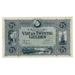 Nederland. 25 gulden. Bankbiljet. Type 1927. Willem van Oranje - Zeer Fraai +. (Alm. 74-1. AV. 47a.