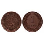 1 Cent Wilhelmina 1898. Prachtig. 1 Cent Wilhelmina 1898. Prachtig.