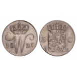 5 Cent Willem I 1825 B. Zeer Fraai +. 5 Cent Willem I 1825 B. Zeer Fraai +.