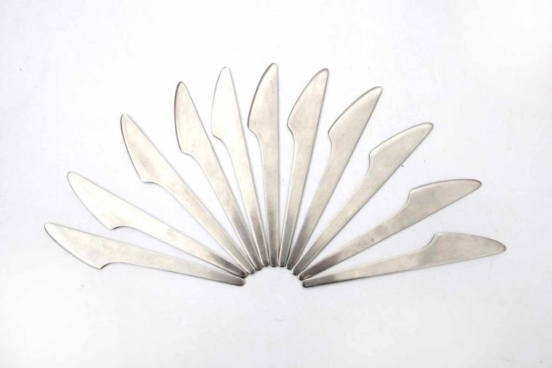 Arne Jacobsen (1902-1971) A 93-part stainless steel cutlery set, produced by A. Michelsen, Denmark, - Image 11 of 12