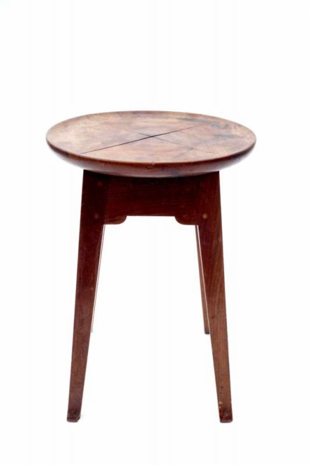 Jac. van den Bosch (1868-1948) A mahogany occasional table with circular top, produced for 't - Bild 2 aus 3
