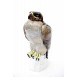 Anton Büschelberger (1869-1934) A large porcelain sculpture depicting an eagle, produced by