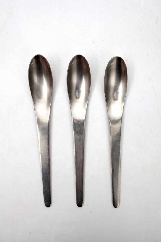Arne Jacobsen (1902-1971) A 93-part stainless steel cutlery set, produced by A. Michelsen, Denmark, - Image 3 of 12