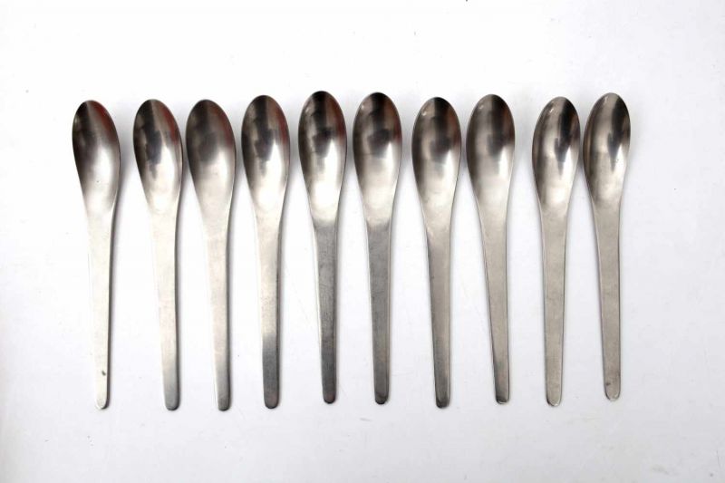 Arne Jacobsen (1902-1971) A 93-part stainless steel cutlery set, produced by A. Michelsen, Denmark, - Image 2 of 12