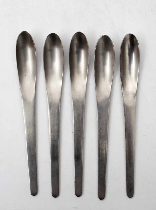 Arne Jacobsen (1902-1971) A 93-part stainless steel cutlery set, produced by A. Michelsen, Denmark, - Image 7 of 12