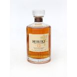 A bottle Japanese whisky. 'Hibiki Japanese blended whisky aged 12 years'. 70 cl. (43%). Sealed and