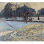 Hans Seyppel (1886-1945)Schloss Arolsen. Signed lower right. Doek 50 x 56 cm. 29.00 % buyer's