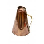 William Arthur Smith Benson (1854-1924)A copper and brass hot water jug, designed 1899, marked