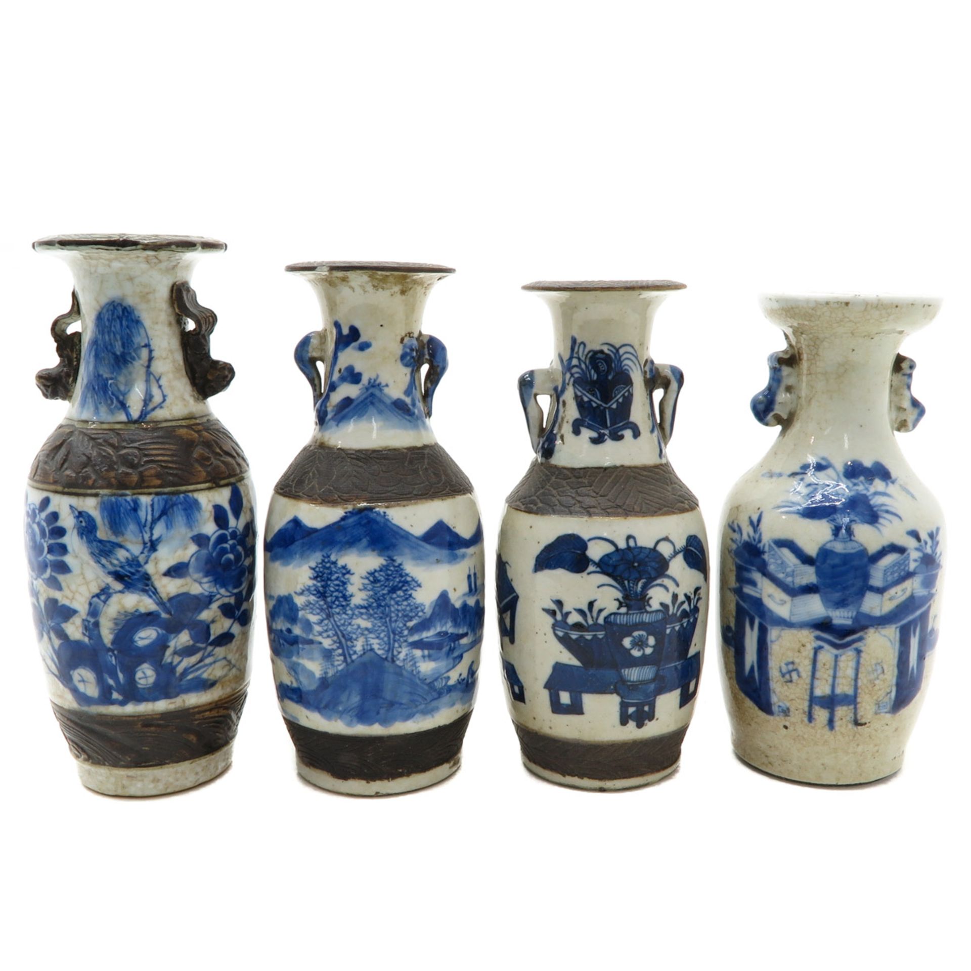 Lot of 4 Vases