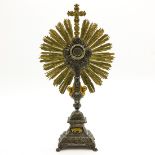 19th Century Monstrance Including Relic