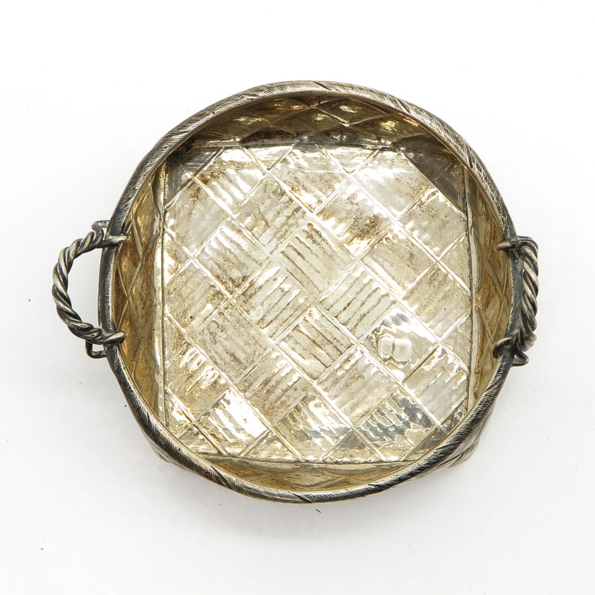 Russian Silver Basket - Bild 5 aus 7