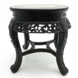 Carved Chinese Table