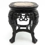 Carved Chinese Table