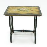 Hand Painted 19th Century Side Table