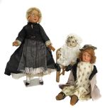 Lot of 3 Vintage Dolls