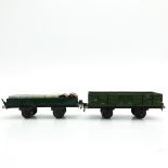 Lot of 2 Vintage Marklin Wagons